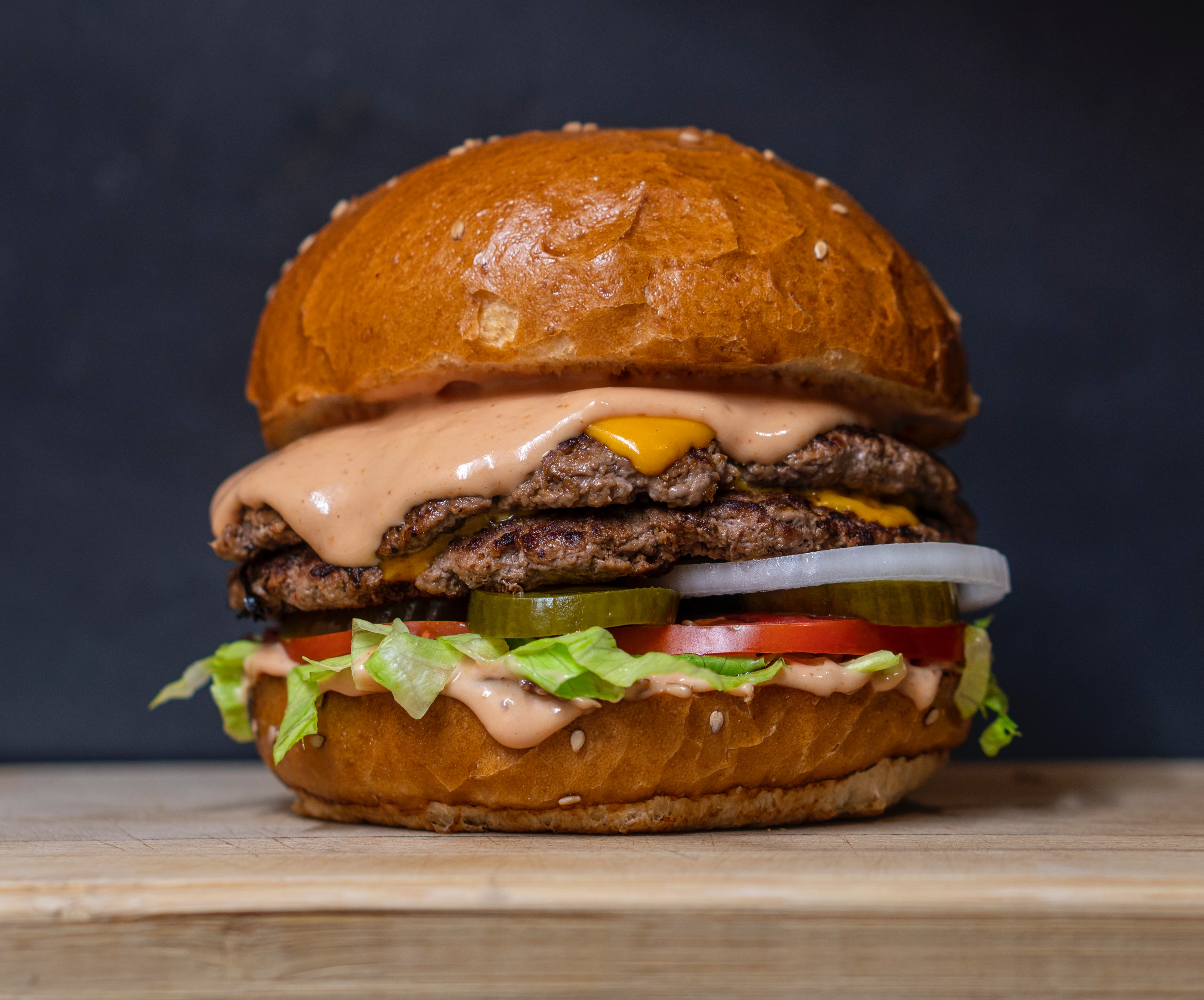 Picture of hamburger by Amirali Mirhashemian (@amir_v_ali) on Unsplash